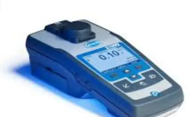 Hach digital colorimeter